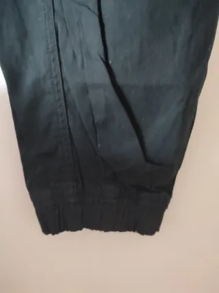 Pantalón ancho mujer tela fina