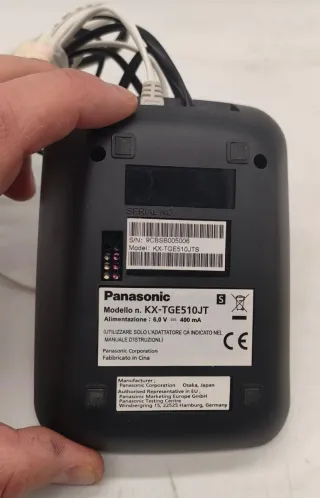 Telefono Cordless portatile con base x ricarica