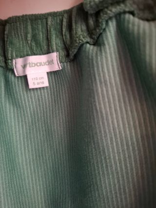 Conjunto falda y camiseta 5 años