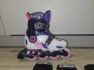 Patines en línea niña-o Talla 30-33 + Protecciones
