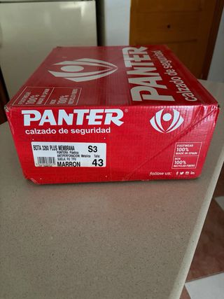 Botas de seguridad Panter S3 Talla 43