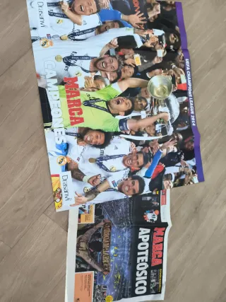 Prensa deportiva MARCA Campeones Champions League