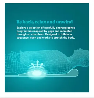 Colchoneta Masajeadora HoMedics Stretch XS