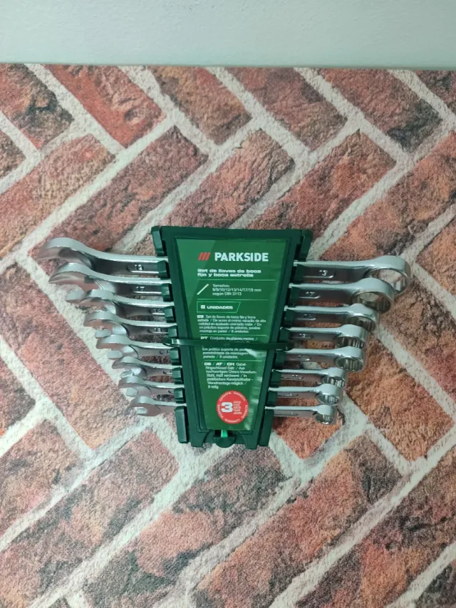 Set 8 Llaves Boca Fija y Estrella Parkside