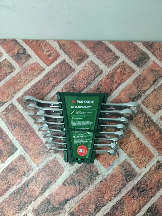 Set 8 Llaves Boca Fija y Estrella Parkside