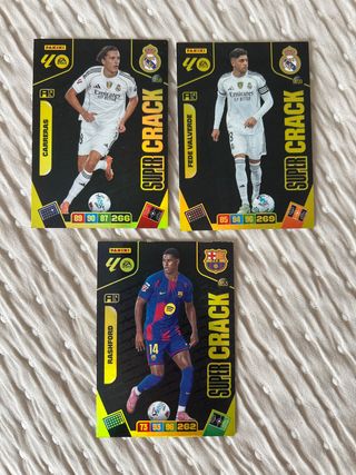 3 Cartas Panini Adrenalyn XL Super Crack