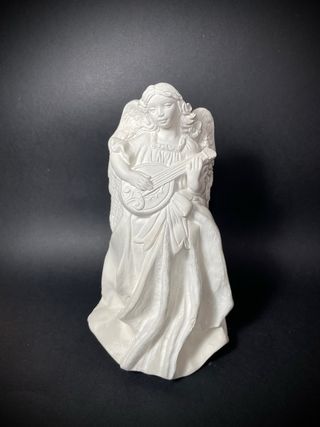 2 Figuras de Ángeles de Escayola