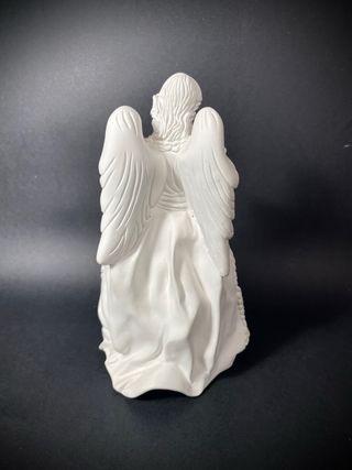 2 Figuras de Ángeles de Escayola