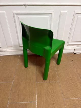 Sedia Kartell verde in plastica
