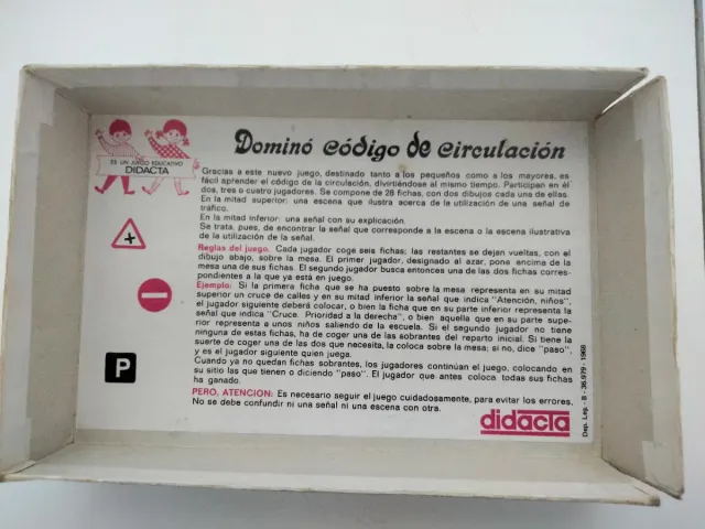 Dominó Código de Circulación Didacta