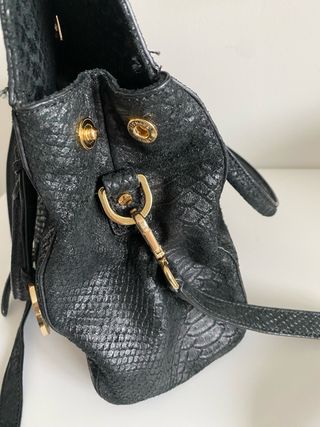 Bolso Michael Kors Negro y Dorado