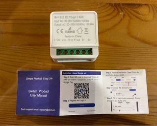 Interruptor WiFi 16A AC 100-265V