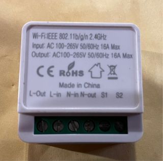 Interruptor WiFi 16A AC 100-265V