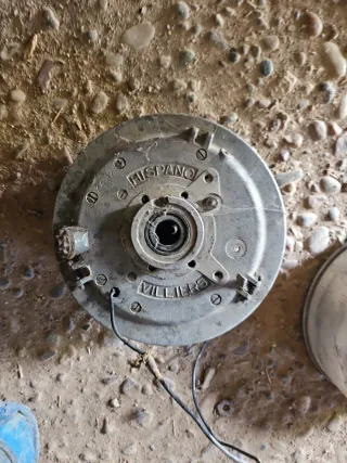 Plato magnético para motor Hispano villiers