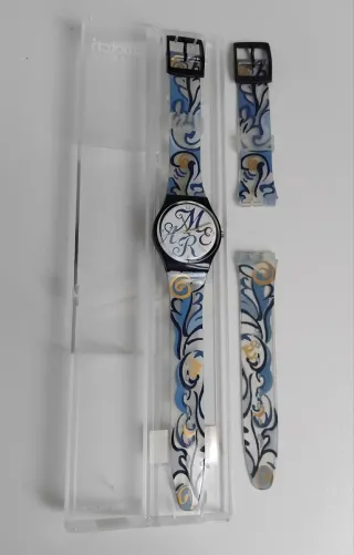Swatch "Algarve" sigla GN128 del 1993 + cinturino