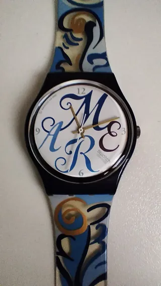 Swatch "Algarve" sigla GN128 del 1993 + cinturino