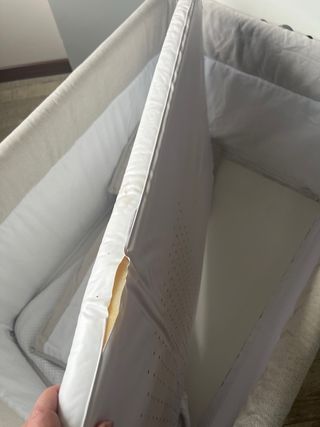 Minicuna con ruedas Largo 86 Ancho 57  Alto 72