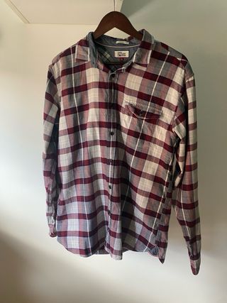 Camisa Tommy Hilfiger cuadros buen estado