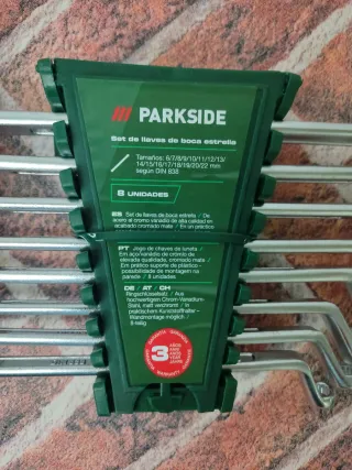 Set llaves boca estrella Parkside 8 uds