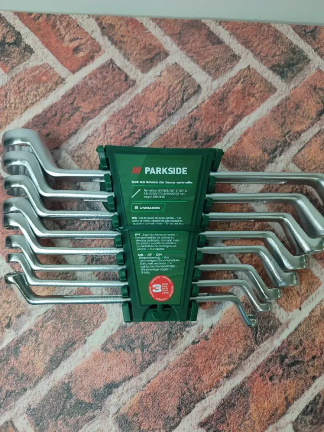 Set llaves boca estrella Parkside 8 uds