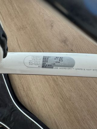 Raqueta de tenis Wilson para adulto con funda