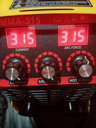 MÁQUINA PARA SOLDAR INVERTER (Sistema hot start)