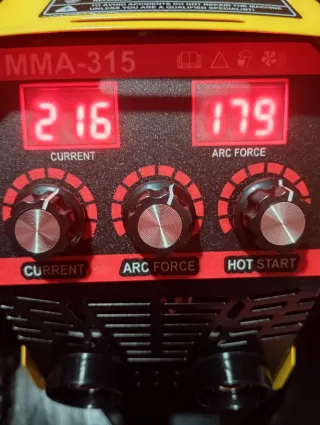 MÁQUINA PARA SOLDAR INVERTER (Sistema hot start)