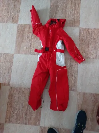 Traje de nieve infantil Oxygene rojo talla 8