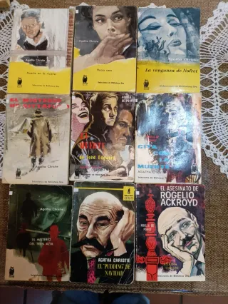 Colección de 63 novelas Agatha Christie