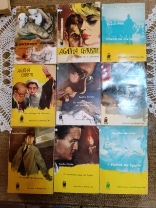 Colección de 63 novelas Agatha Christie