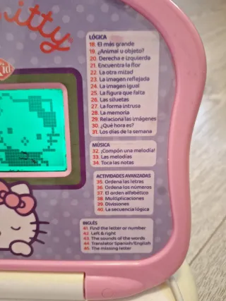 Ordenador Hello Kitty Infantil