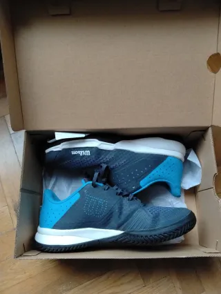 Zapatillas Wilson Kaos Stroke Azul/Gris Talla 41.5