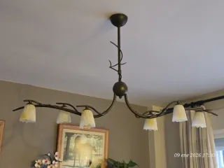 Lámpara de techo diseño ramas