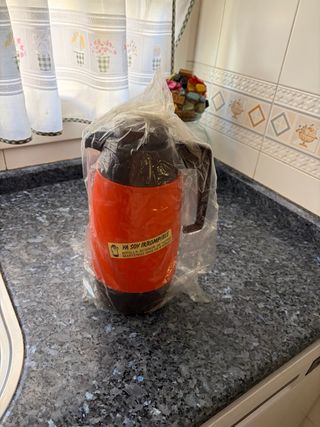 Termo Naranja Ya Soy Irrompible