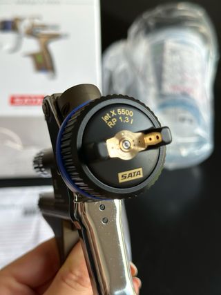 Pistola Sata Jet X5500 RP Digital Nueva