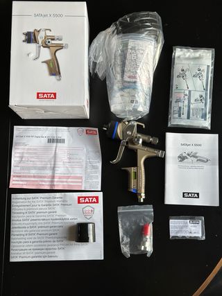 Pistola Sata Jet X5500 RP Digital Nueva