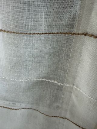 Estor Paquetto Tela Marrón y Blanco