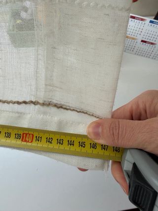 Estor Paquetto Tela Marrón y Blanco