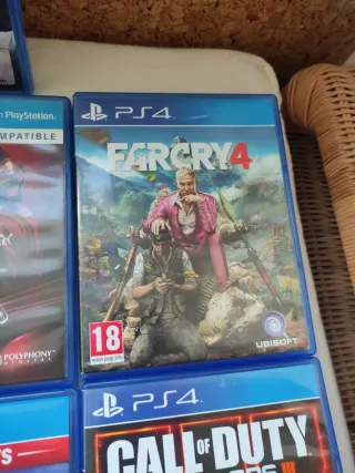 Lote 7 Giochi PS4: Call of Duty, GTA V, FIFA 18