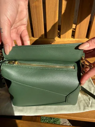 Bolso Loewe Puzzle Edge Mini Verde