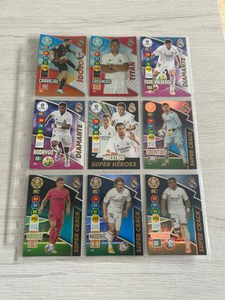 CROMOS REAL MADRID