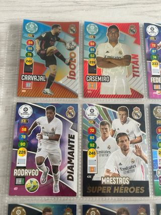 CROMOS REAL MADRID