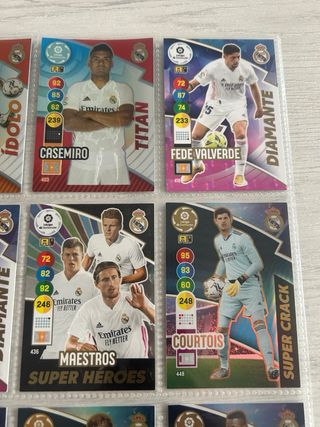 CROMOS REAL MADRID
