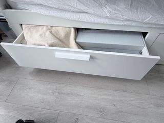 Cama extensible IKEA blanca