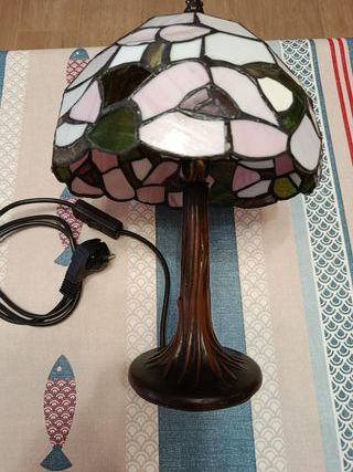 Coppia di lampade da tavolo Tiffany