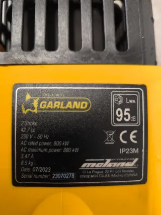 Generador inverter Garland Bolt 110