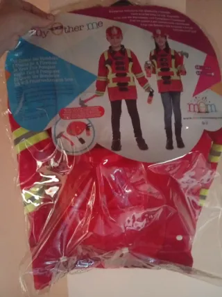 Disfraz Bombero My Other Me Talla M(5-6)