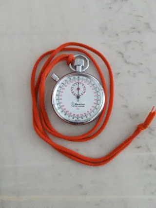 Cronómetro suizo Marathon. Pieza coleccionista