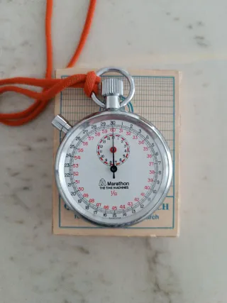 Cronómetro suizo Marathon. Pieza coleccionista