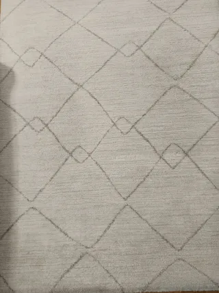 Alfombra Tversted beige y gris